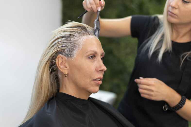 hair dying consultation