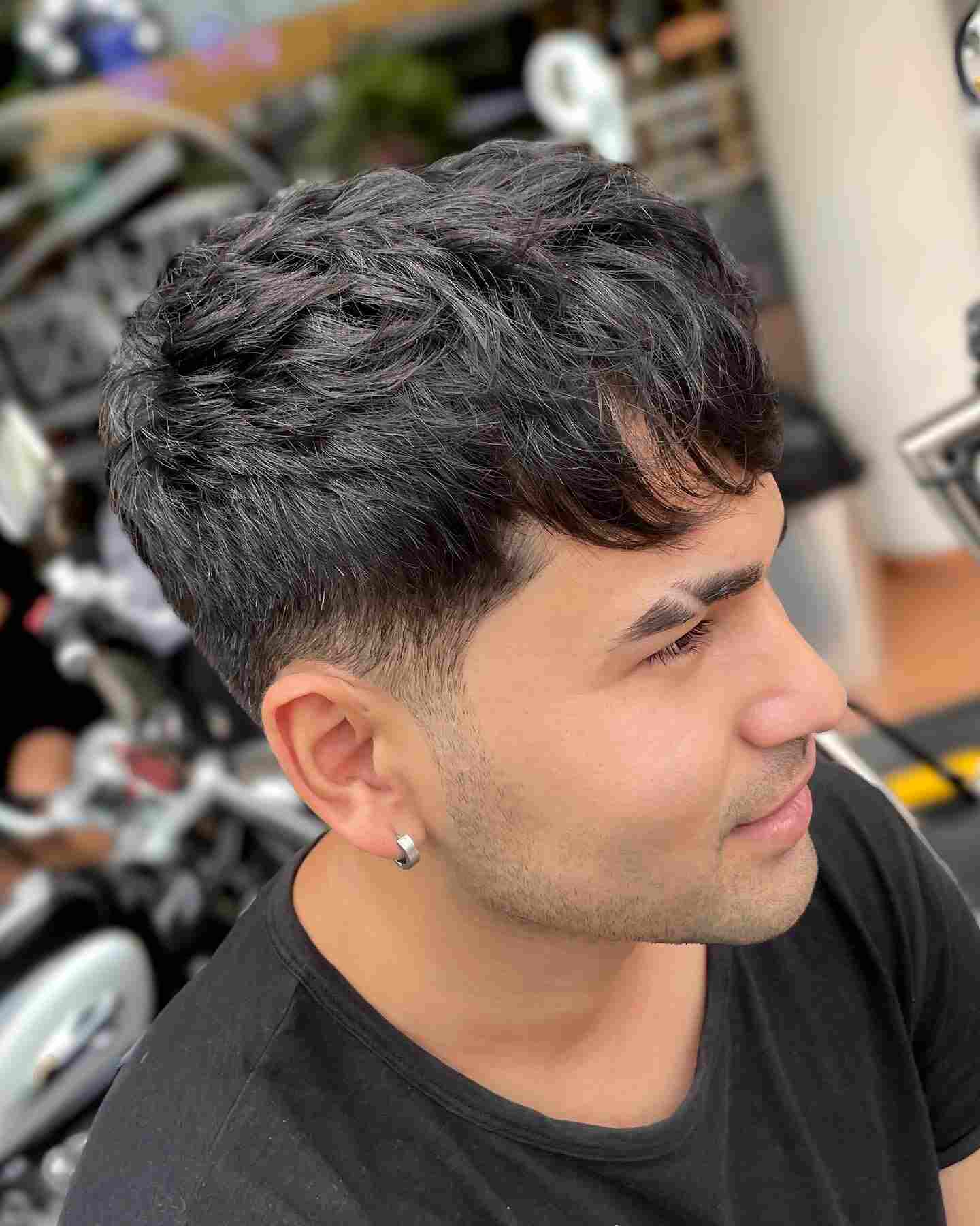 low fade french crop men